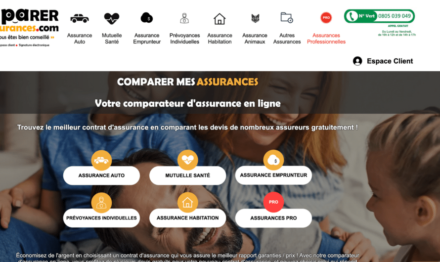 Comparateur d’assurance : découvrez Comparer Mes Assurances !