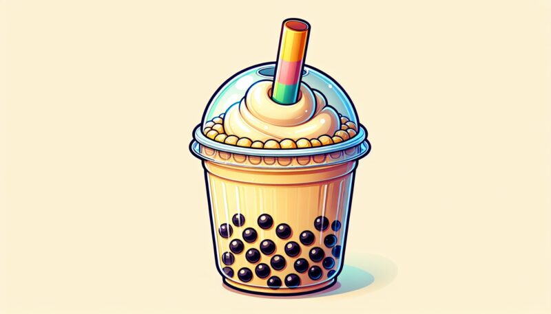 bubble tea kawai