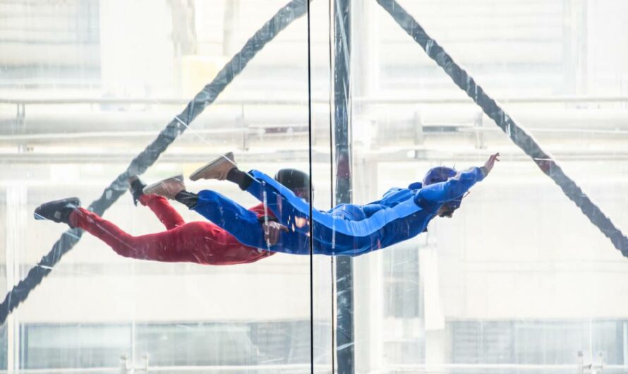 Combinez sport et technologie : l’ascension des simulateurs de chute libre