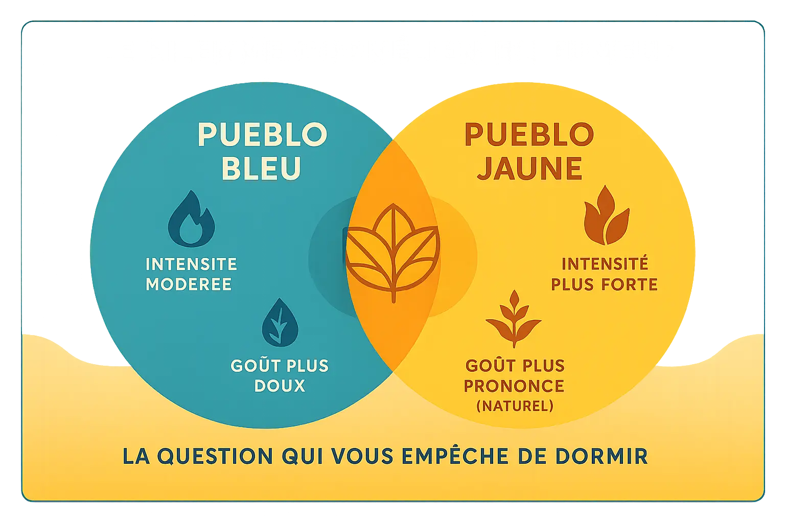 <strong>Comparaison Pueblo Bleu vs Jaune</strong> : Le Dilemme