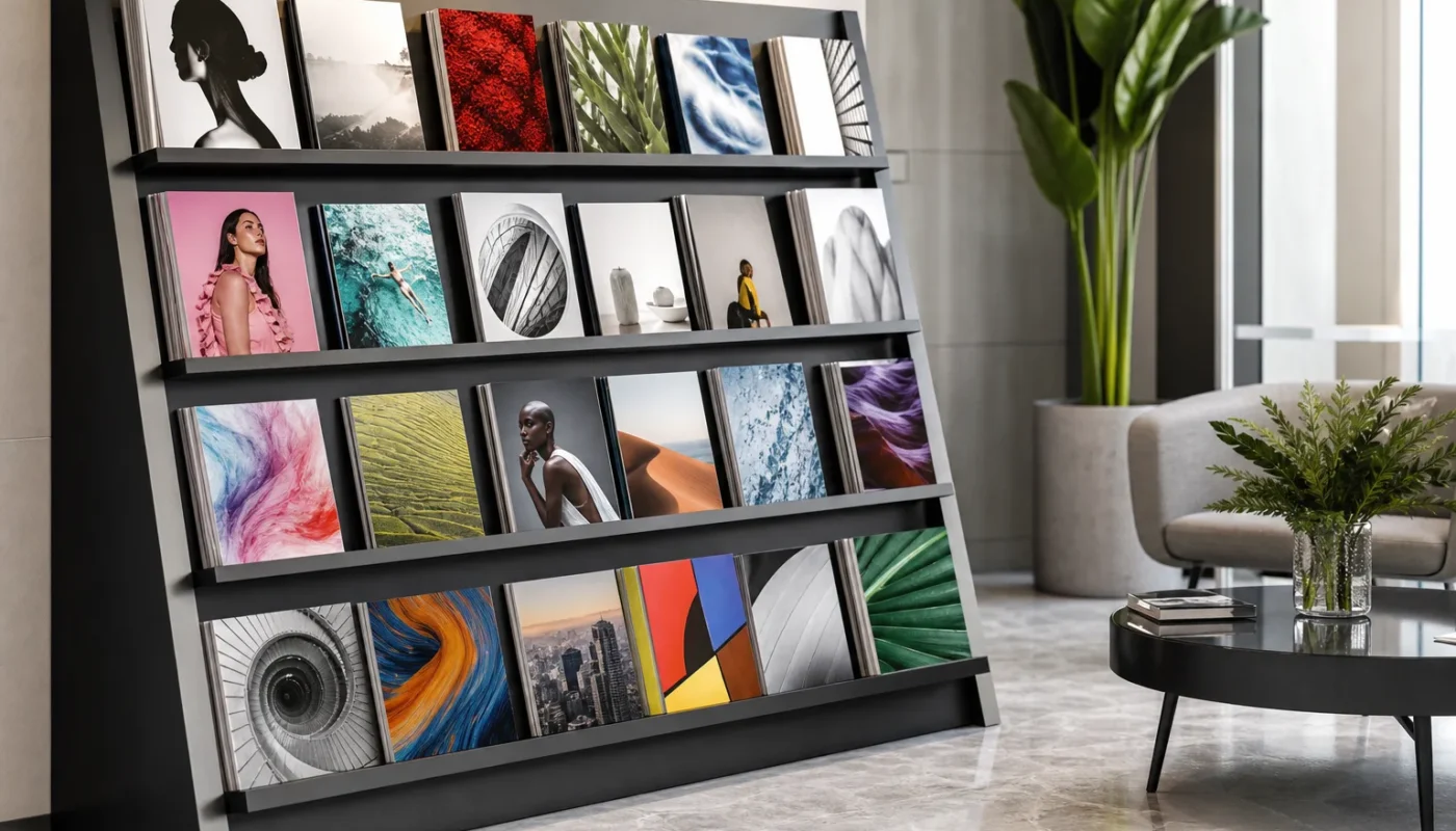 Couverture de magazines variés pour découvrir différents formats professionnels