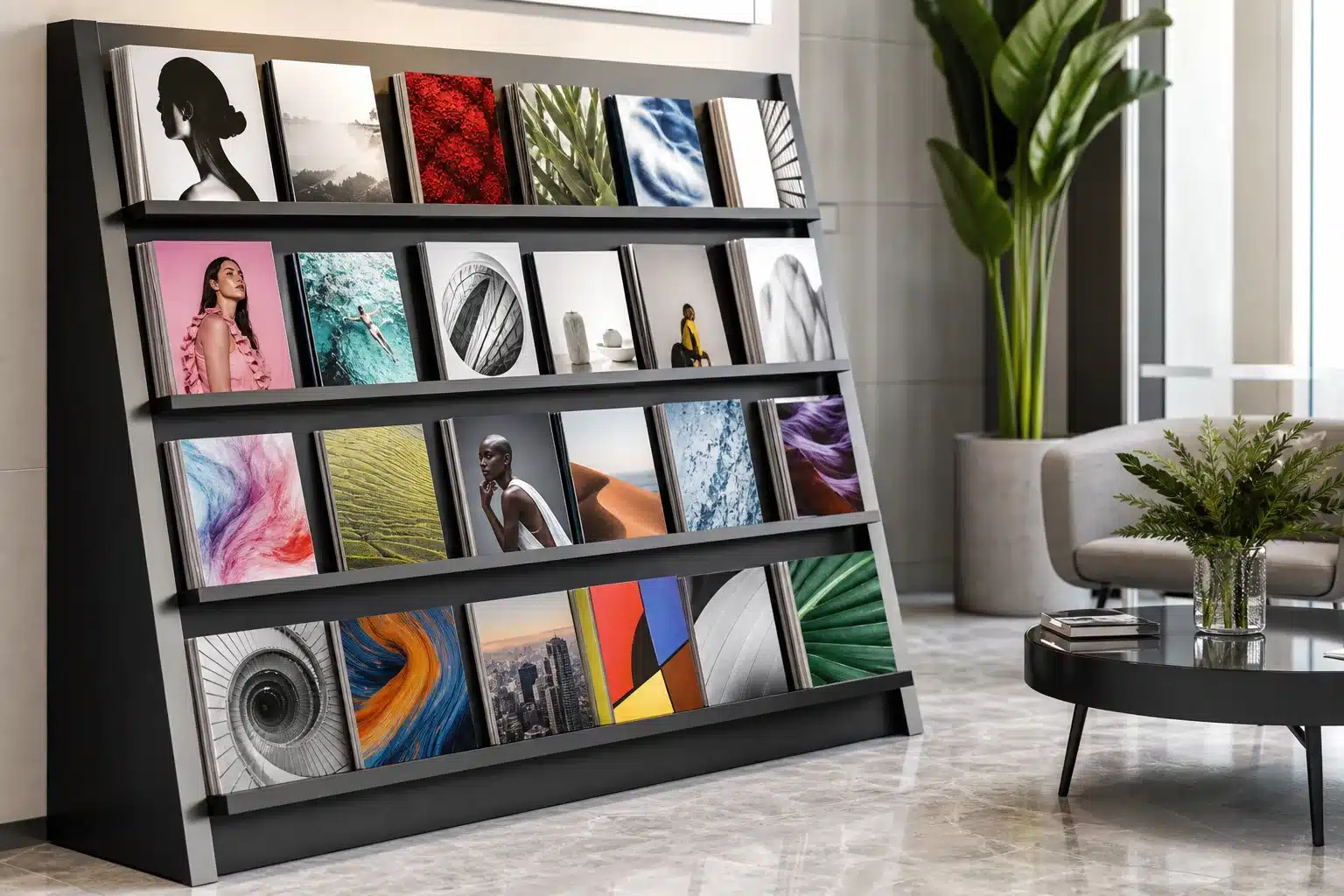 Couverture de magazines variés pour découvrir différents formats professionnels