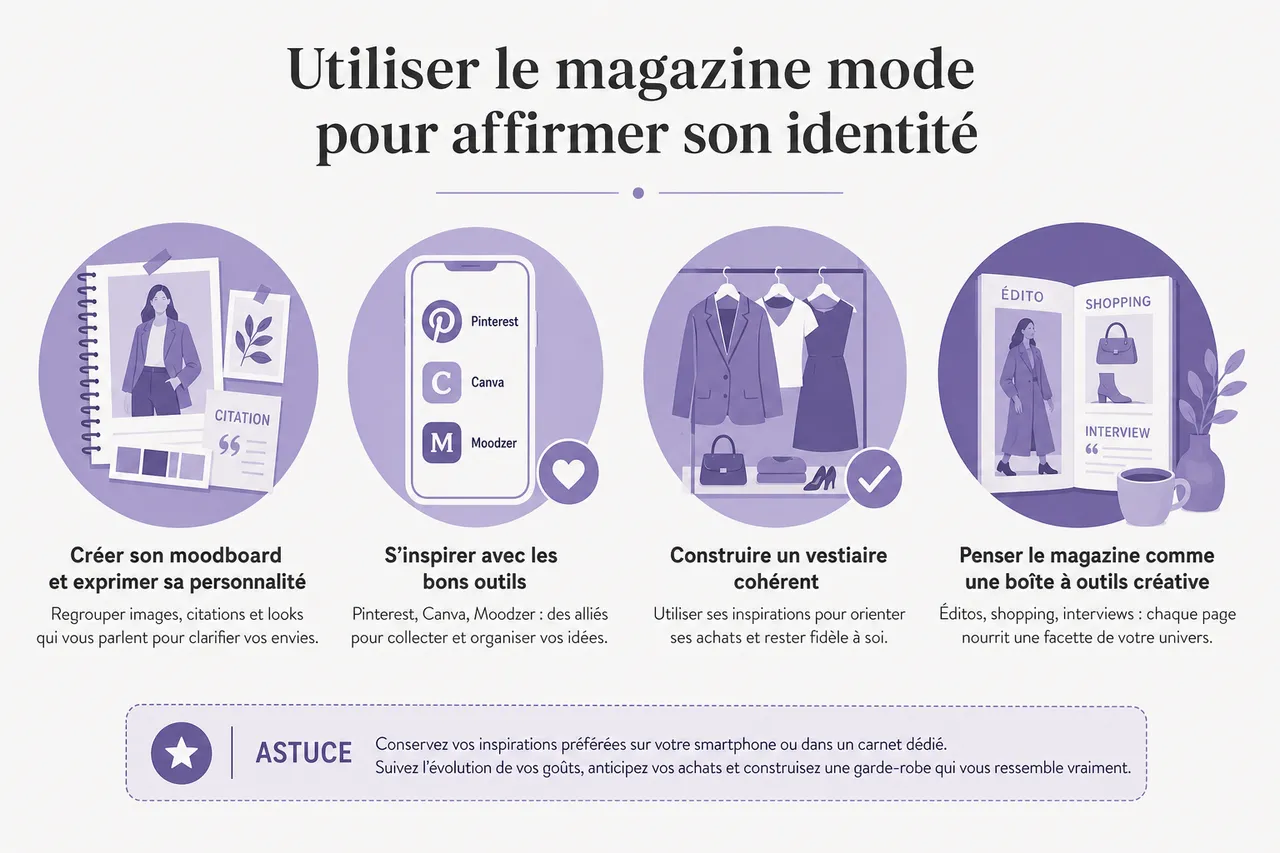 7 façons de lire un magazine mode sans suivre les tendances au hasard , Utiliser le magazine mode pour affirmer son identité