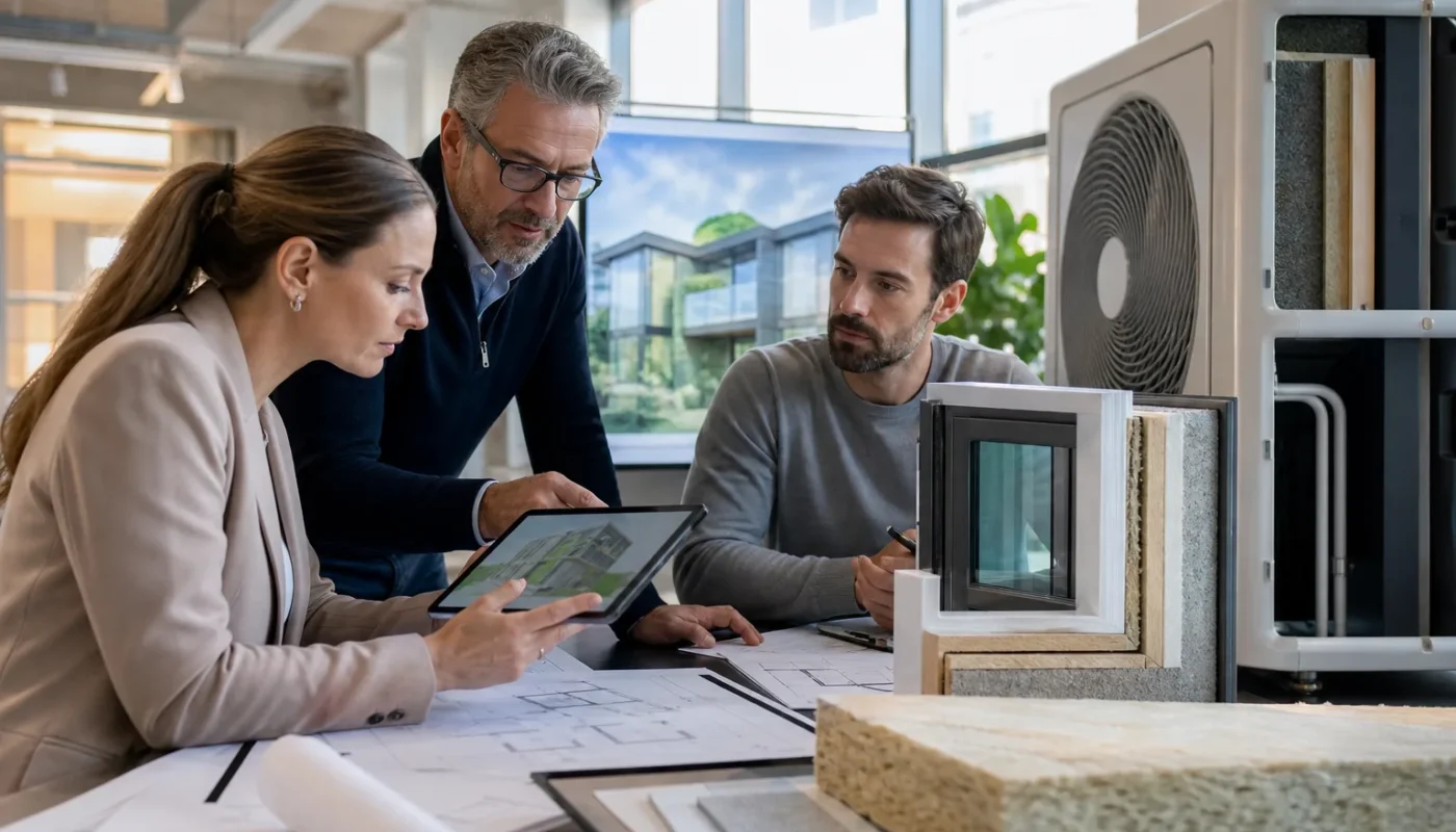 Audit énergétique d'un logement avec professionnels en 2026