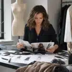 Magazine mode élégant avec styles intemporels et conseils de lecture