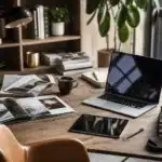 Magazine gratuit avec exemplaires et articles informatifs
