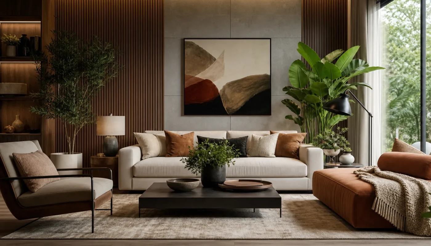 Décoration intérieure avec magazines et conseils de choix professionnels