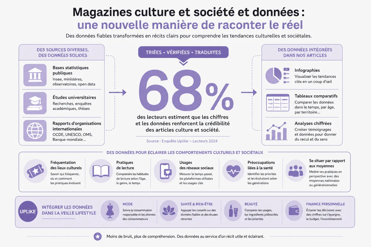 Magazine culture et société pour suivre l’actualité sans se limiter aux gros titres , Magazines culture et société et données: une nouvelle manière de raconter le réel